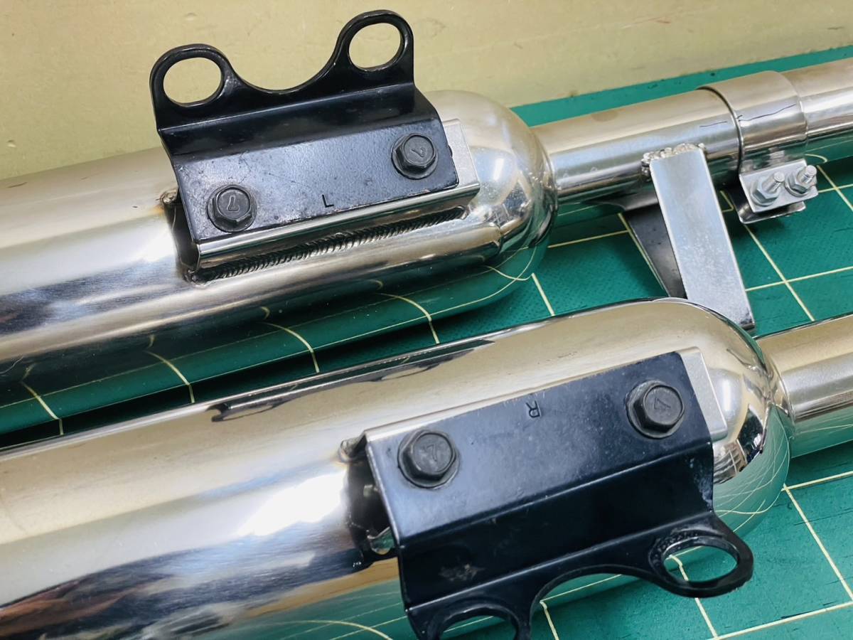 ☆U05 売切り! 美品 カワサキ W650 W400 ダイワステンレス キャブトン
