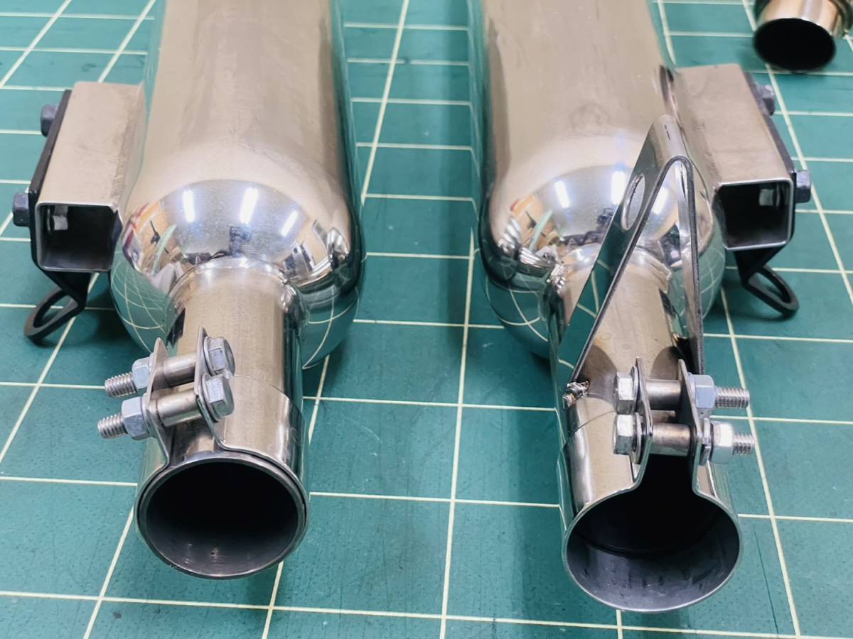 ☆U05 売切り! 美品 カワサキ W650 W400 ダイワステンレス キャブトン
