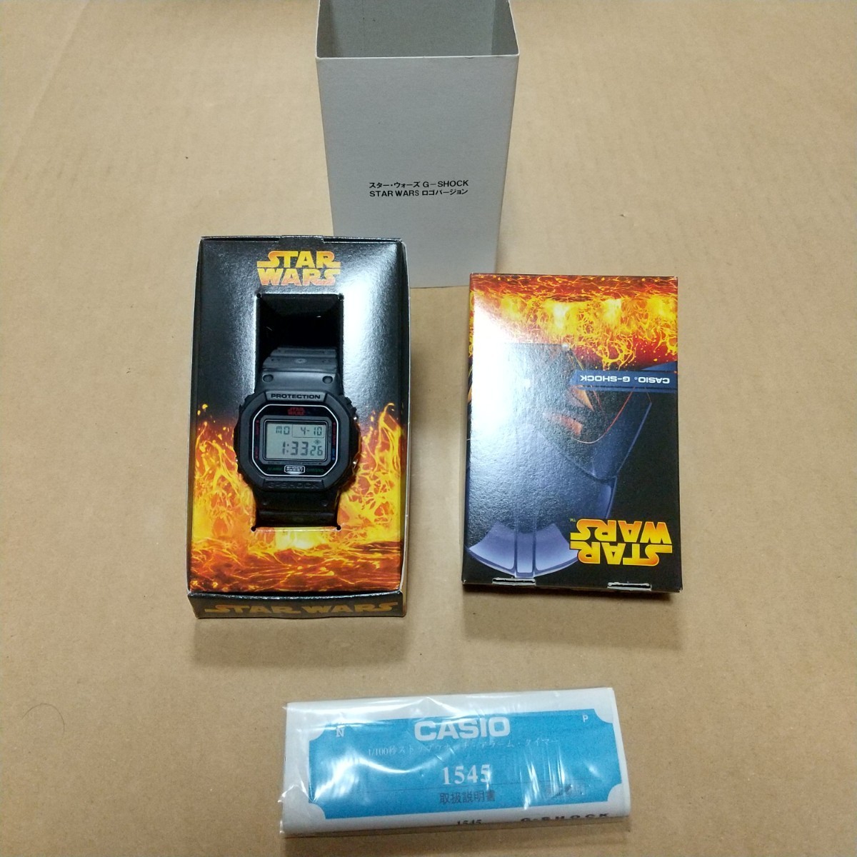 コラボ スターウォーズ ダースベイダー G-SHOCK 完品 DW-5600VT 