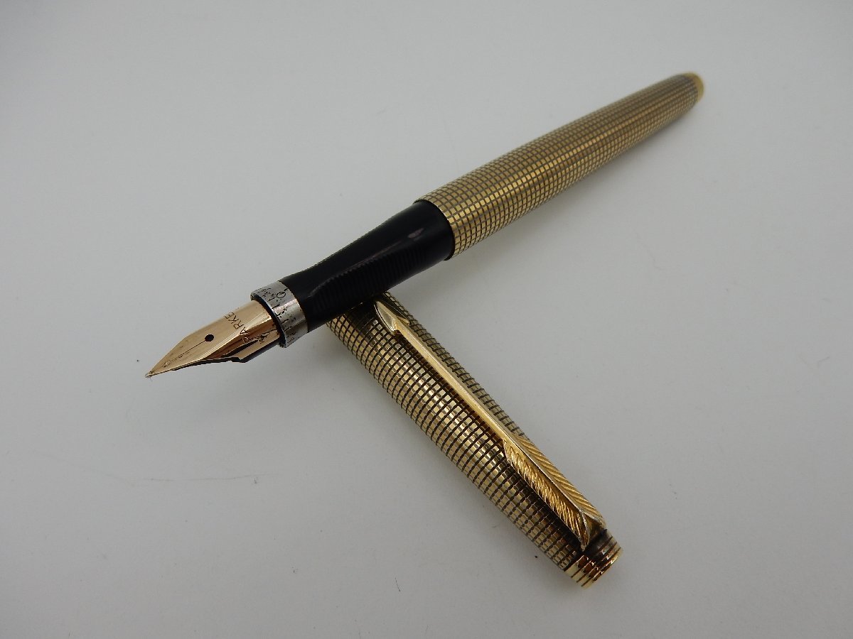 万年筆 PARKER スターリングシルバー 14K PARKER パーカー 75 万年筆