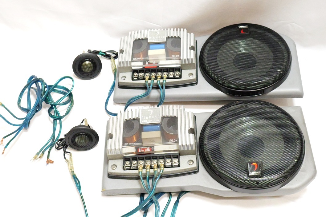 ■音出るけどジャンク扱い！即決！diamond audio s6.0m スピーカー セット