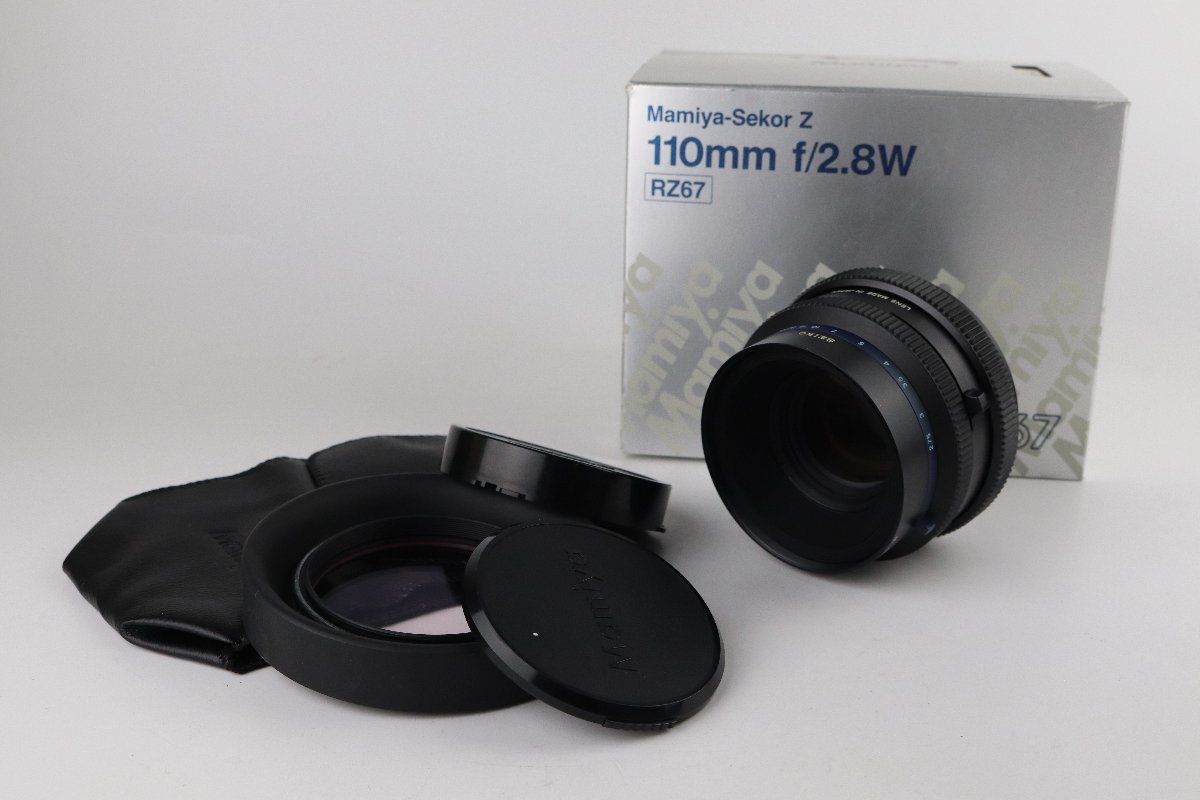 MAMIYA sekor z 110mm f2.8 レンズ フード付き RZに一番合うMamiya Mamiya