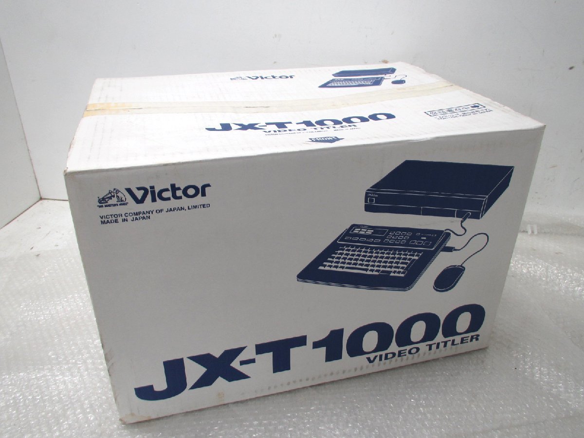 Victor JX-T1000 ビデオタイトラー ビクター キーボード ジャンク