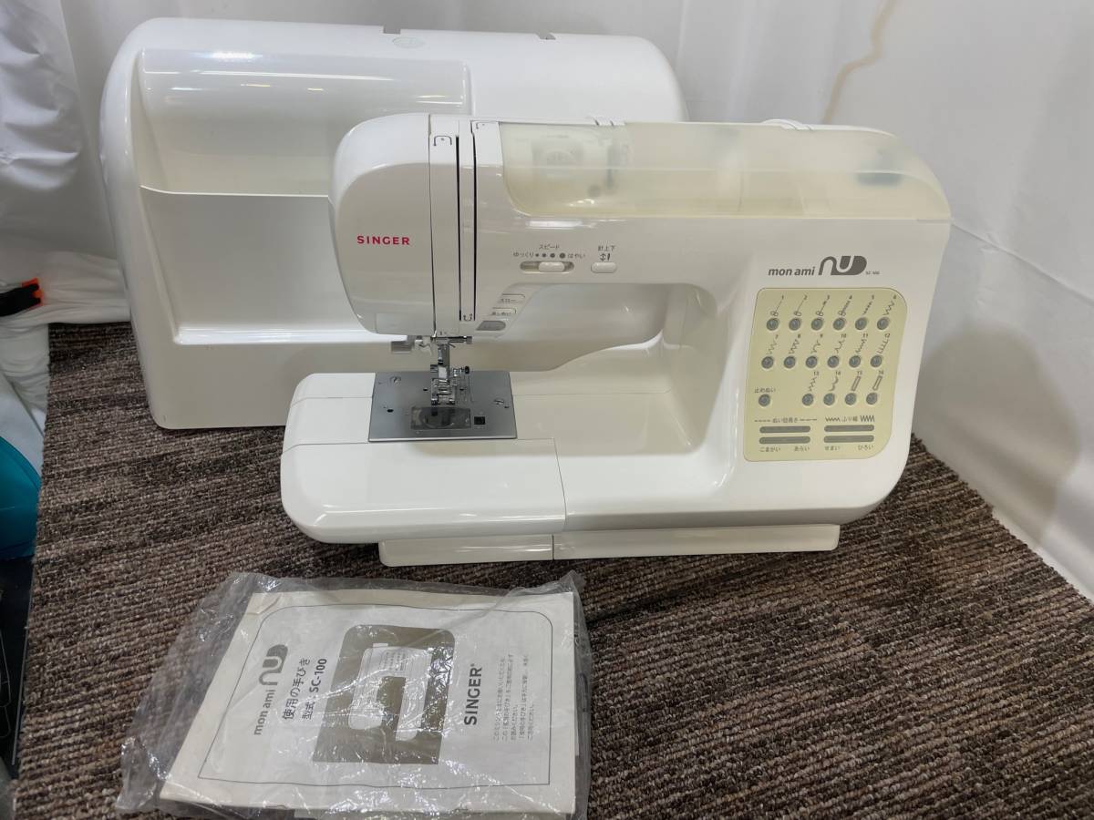 SINGER シンガー コンピュータミシン mon ami SC-100