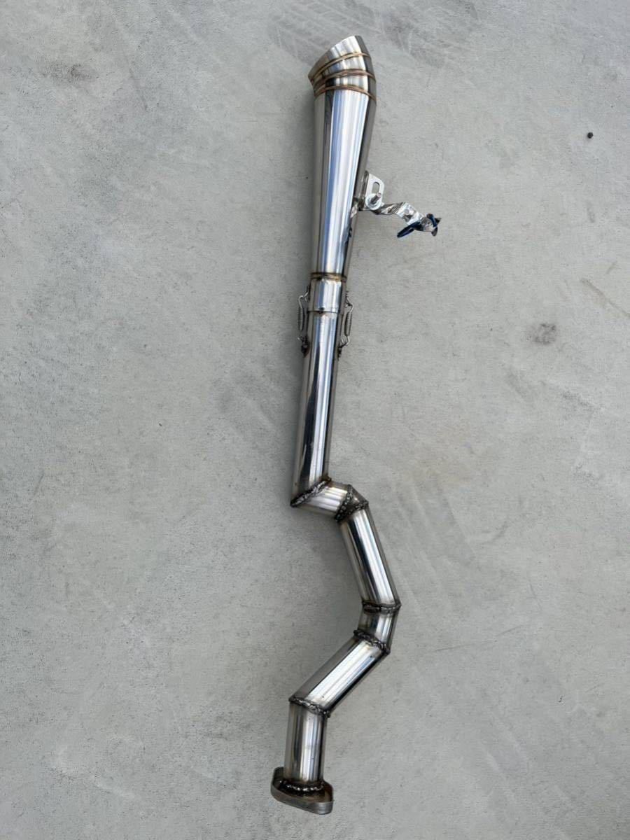 シビック fd1 マフラーの通販 FD1，3 リアピース ストレートマフラー