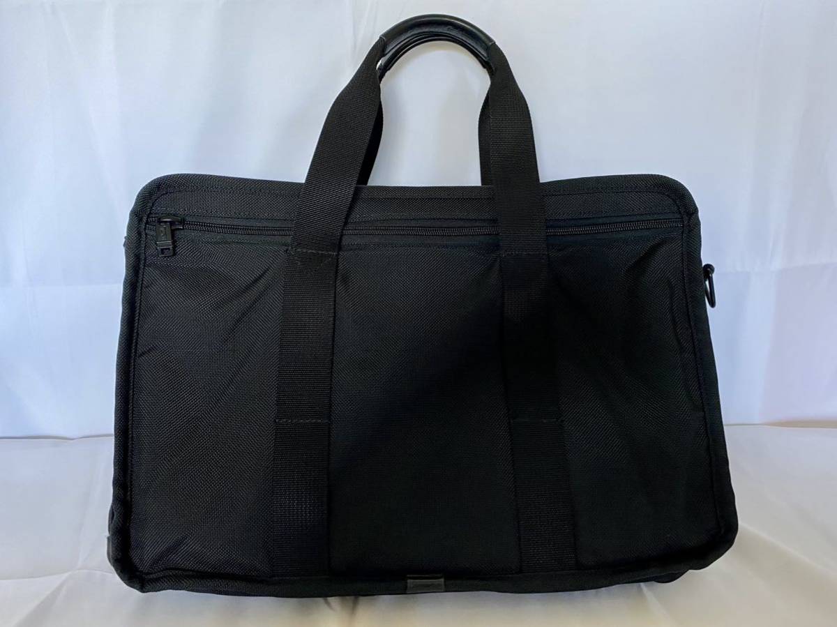 TUMI ビジネスバッグ 黒　バリスティックナイロン 送料無料】美品／TUMI／トゥミ／ビジネスバッグ／出張／バリスティック