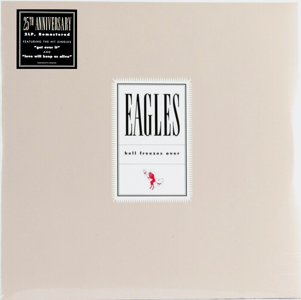 新品 2LP ☆ イーグルス Hell Freezes Over ☆ 180g 重量盤 25周年記念