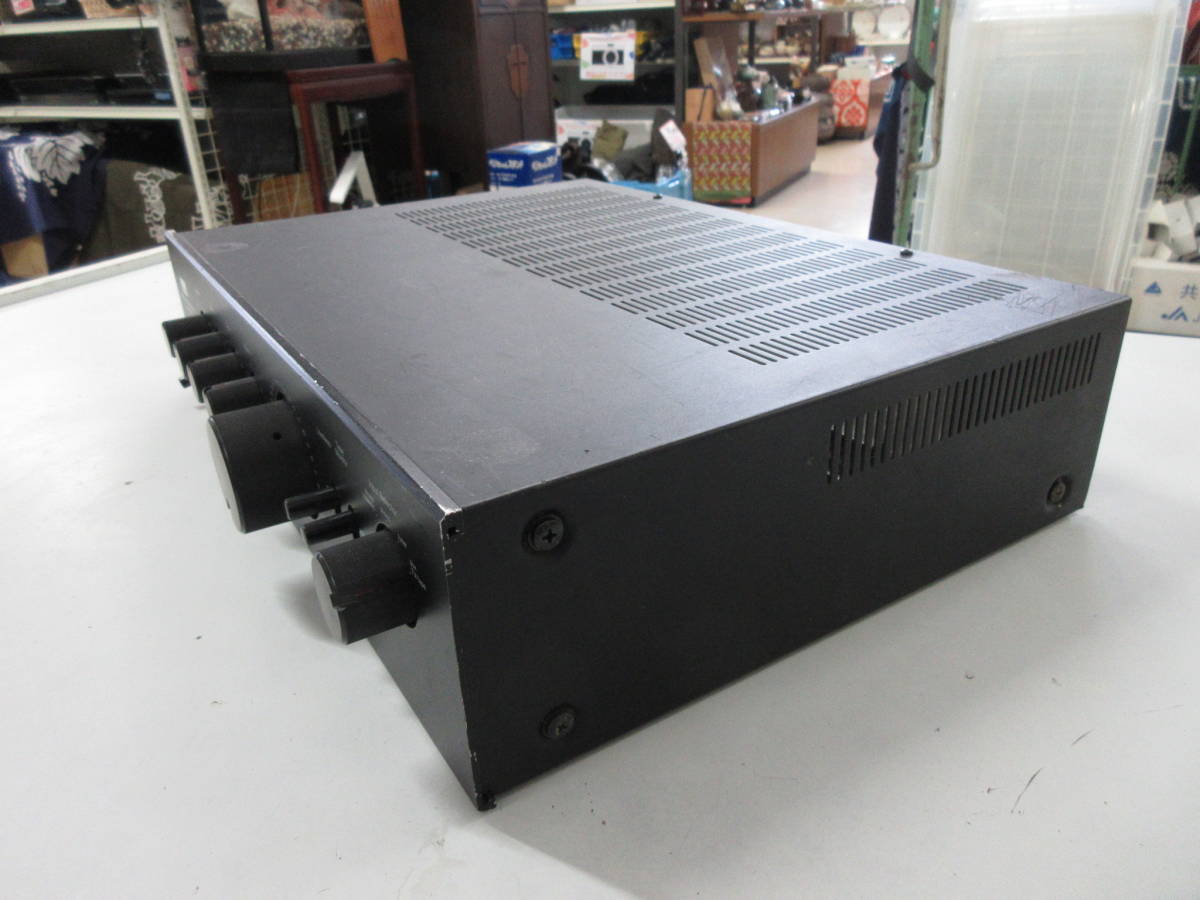②Sansui サンスイ プリメインアンプ AU-307II 簡単な動作確認済み 難