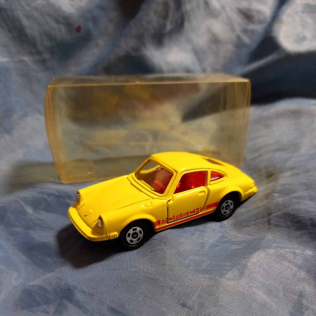 トミカ 日本製 ポルシェ 911S ポルシェ911S 黄 - | イエロー×レッド