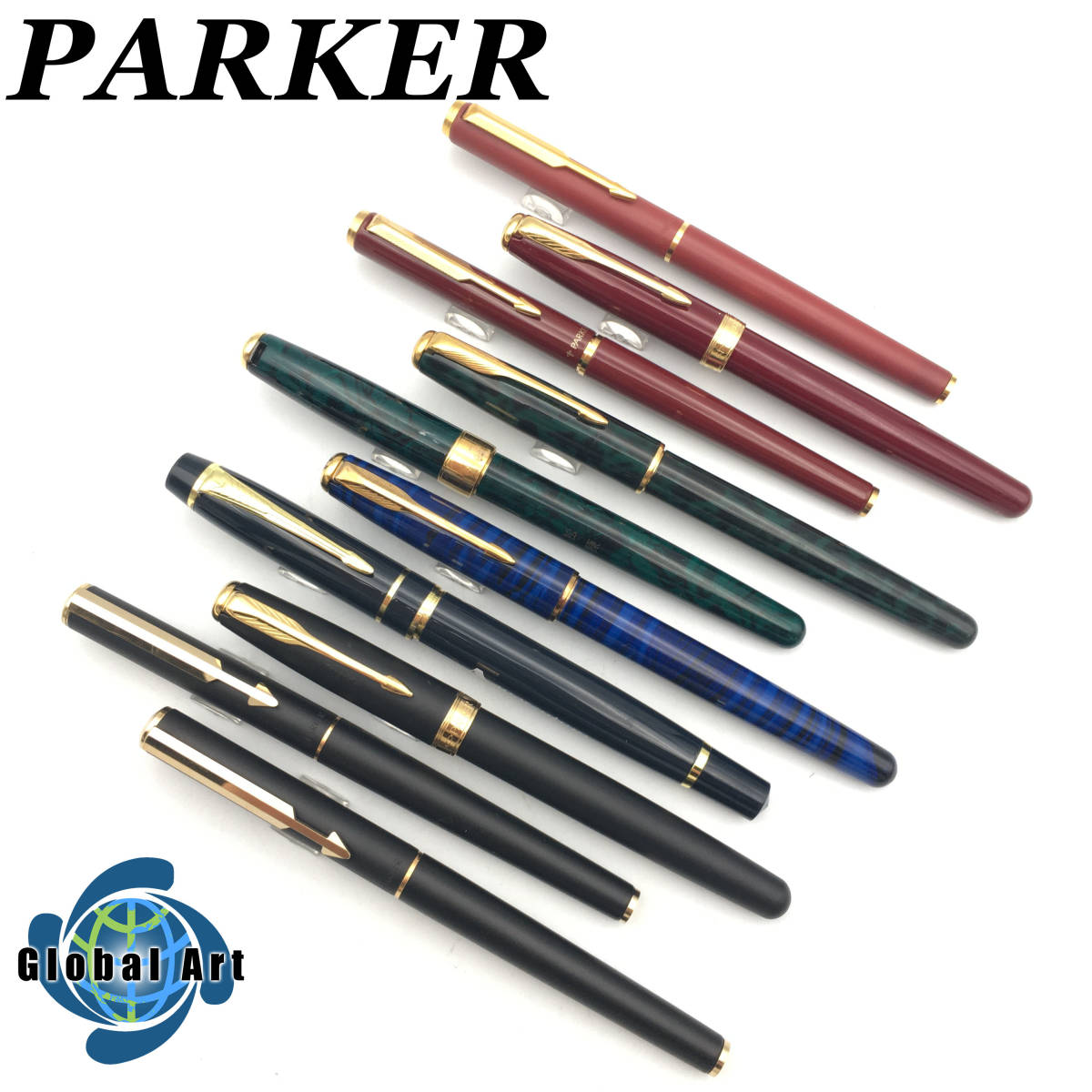 PARKER パーカー 万年筆 スターリングシルバー STERLING 14K 定番，新作】 PE474□PARKER パーカー 万年筆 75 ペン先 14K M