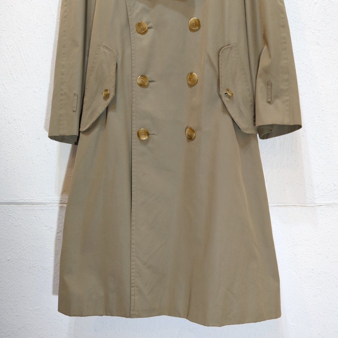 BURBERRY 腰ベルト ノバチェック 白タグ コットン トレンチコートの