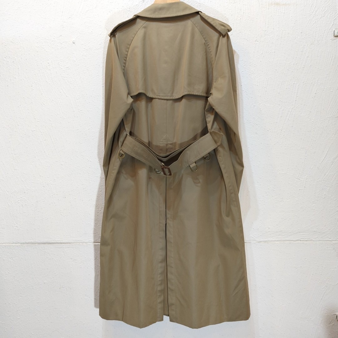 BURBERRY 腰ベルト ノバチェック 白タグ コットン トレンチコートの