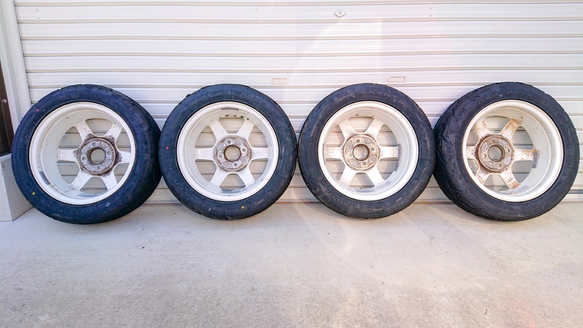 ☆RAYS VOLK Racing TE37 14インチ 5J +45 PCD100 4H☆ATR-K Sports 