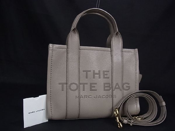 1円 □美品□ MARC JACOBS マークジェイコブス THE TOTE BAG レザー 