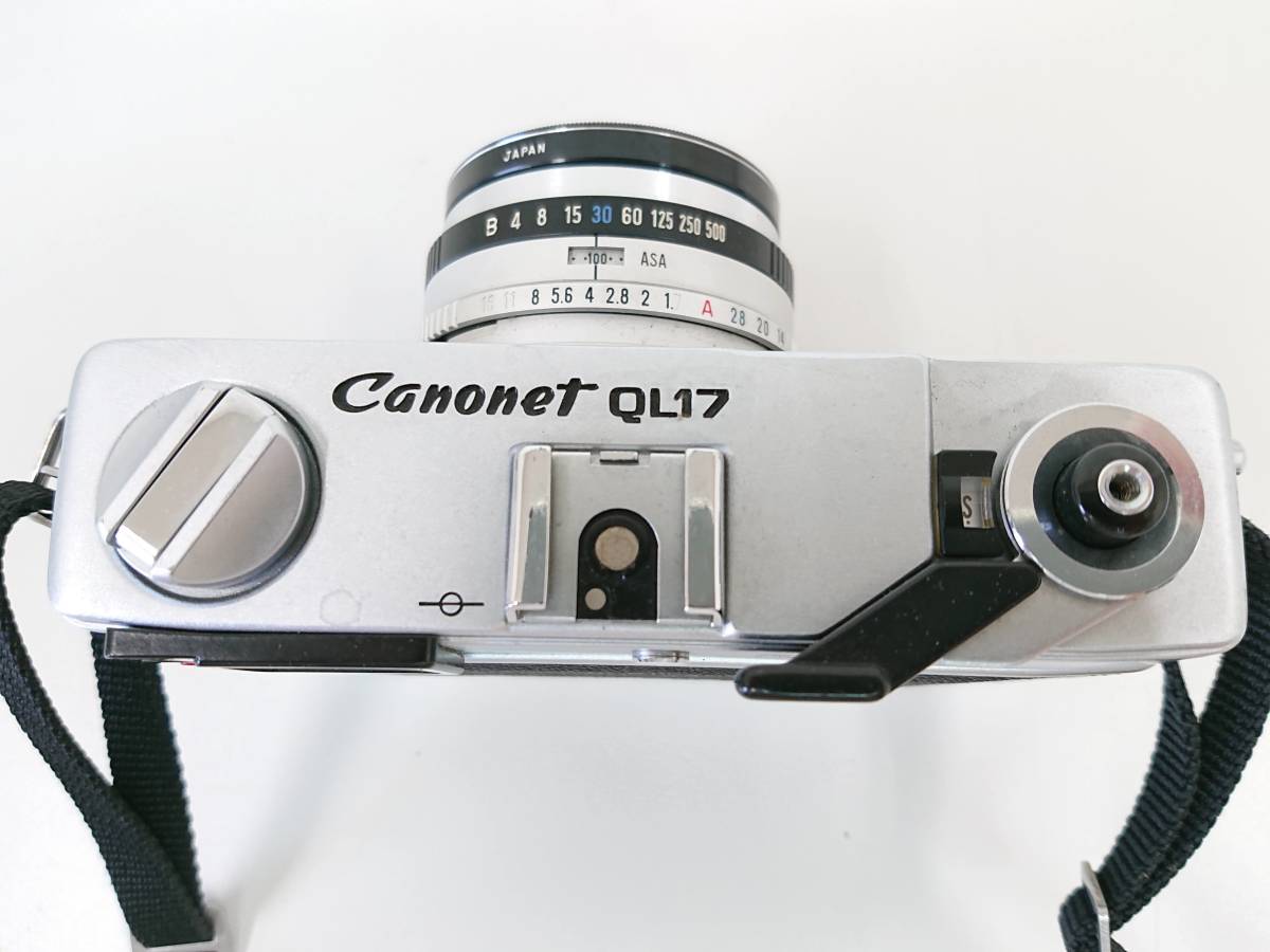 ☆ Canon キャノン canonet QL17 フィルム カメラ ジャンク [管理A2