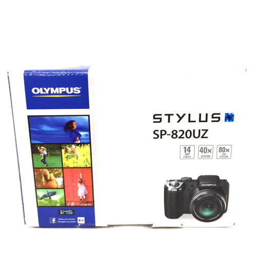 美品 OLYMPUS STYLUS SP-820UZ コンパクトデジタルカメラ 動作確認済み