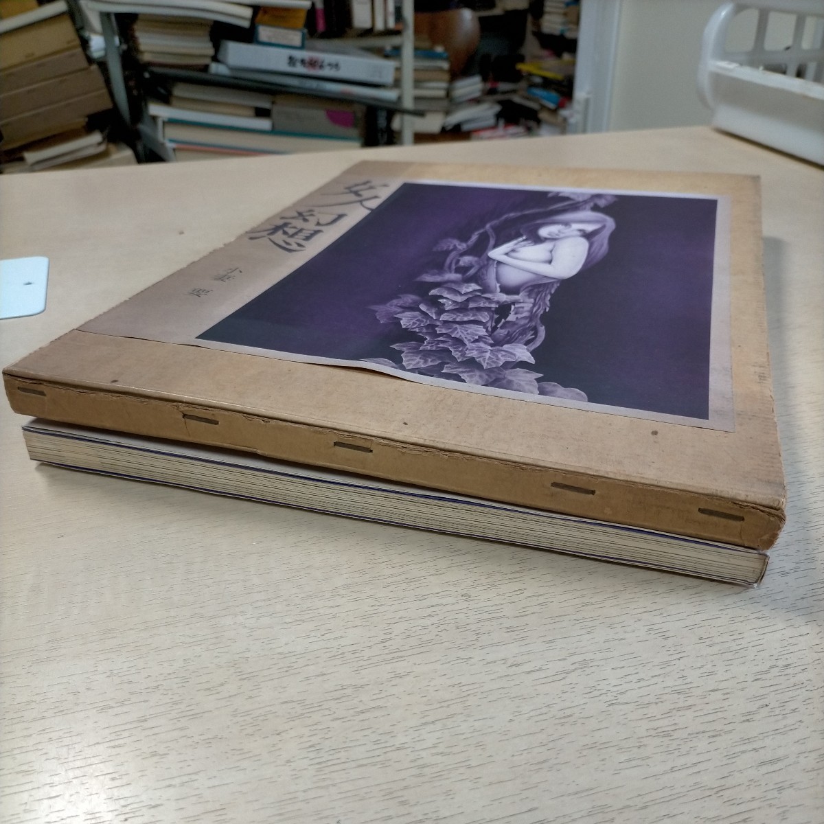 【初版】女人幻想 小妻要作品集 翠楊社 1972年●古本/函・カバーヤケシミ汚れ角縁傷み/天地小口ヤケ/見返しシミ/点描/責め絵/SM/緊縛/縛り