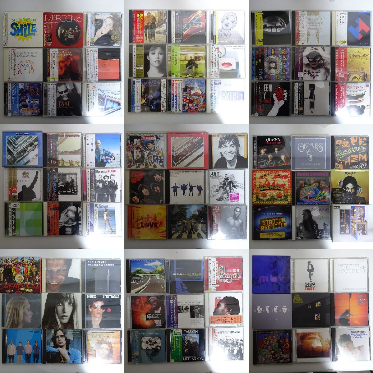 D00410【大量!帯付，輸入!】ジャンルさまざま 洋楽CD700枚以上 10箱セット / Rolling Stones ， The Beatles 他 2