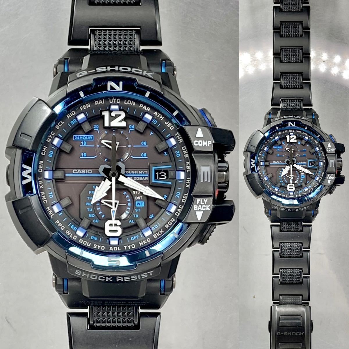 極美品G-SHOCK GW-A1100FC-1AJF グラビティマスター タフ 極美品G-SHOCK GW-A1100FC-1AJF グラビティマスター タフ