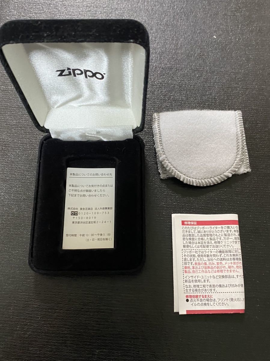 Zippo ジッポ スターリング シルバー 2019年製 保証書 箱付き Zippo ジッポ スターリング シルバー 2019年製 保証書 箱付き
