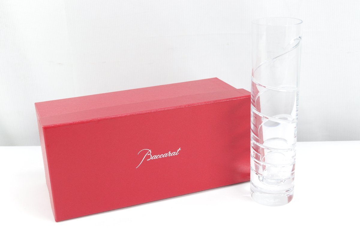バカラ 花瓶●オルグスパイラル フラワーベース 20cm 一輪挿し【送料無料】 Baccarat バカラ オルグ スパイラル 一輪挿し 花瓶 20cm フラワー