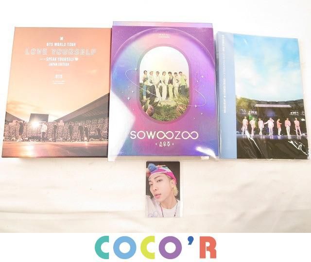 【同梱可】中古品 韓流 防弾少年団 BTS LOVE YOURSELF JAPAN DVD SOWOOZOO デジタルコード盤 RM 2点 グッズセット