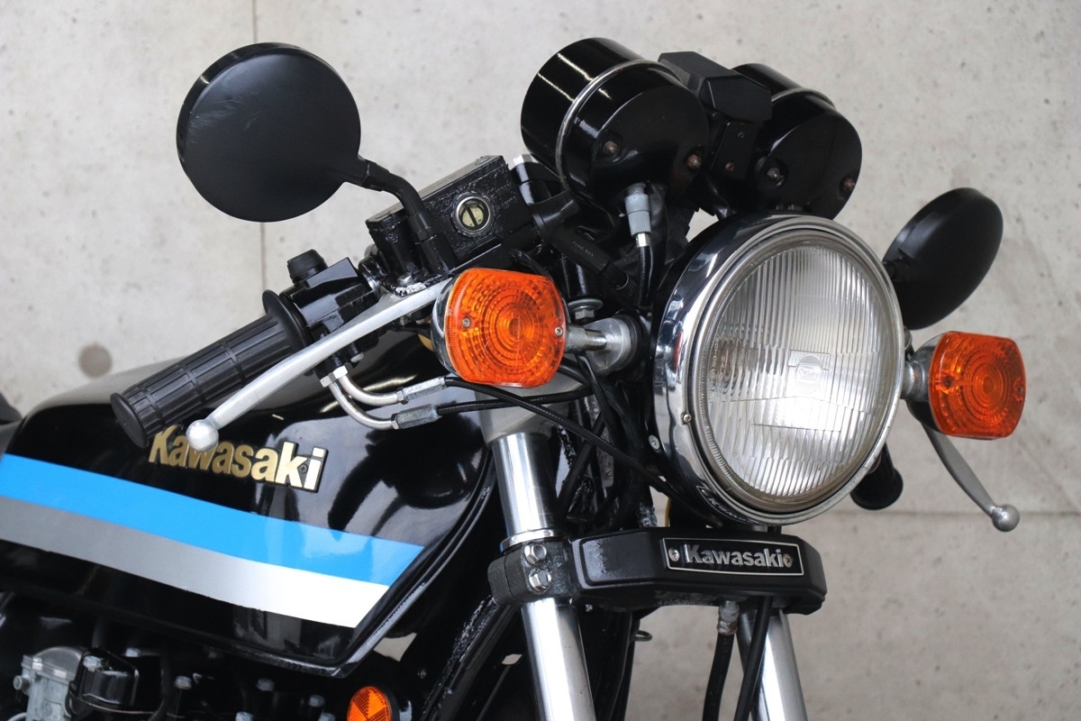 たび 横浜～ Kawasaki 旧車 Z400FX E3 エボニー カスタム レストア