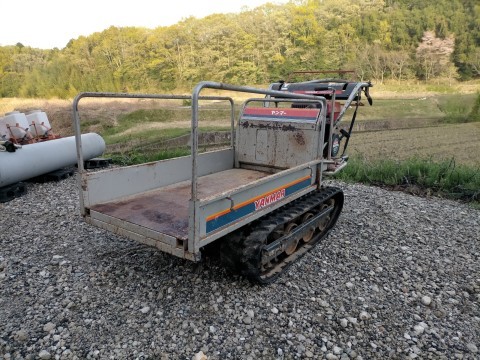 ヤンマー 運搬機 MCG95 兵庫県 三田市発 動画あり 4馬力 手動ダンプ 250Kg クローラー ガソリン 運搬車 中古 現状 直接引取/近隣配送のみ
