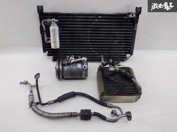 お買い得，定番 日産純正 BNR32 スカイライン GT-R RB26DETT エアコン コンデンサー コンプレッサー エバポレーター 配管 ホース セット 棚D7B(コンデンサー)｜売買されたオークション情報、yahooの商品情報をアー 日産用