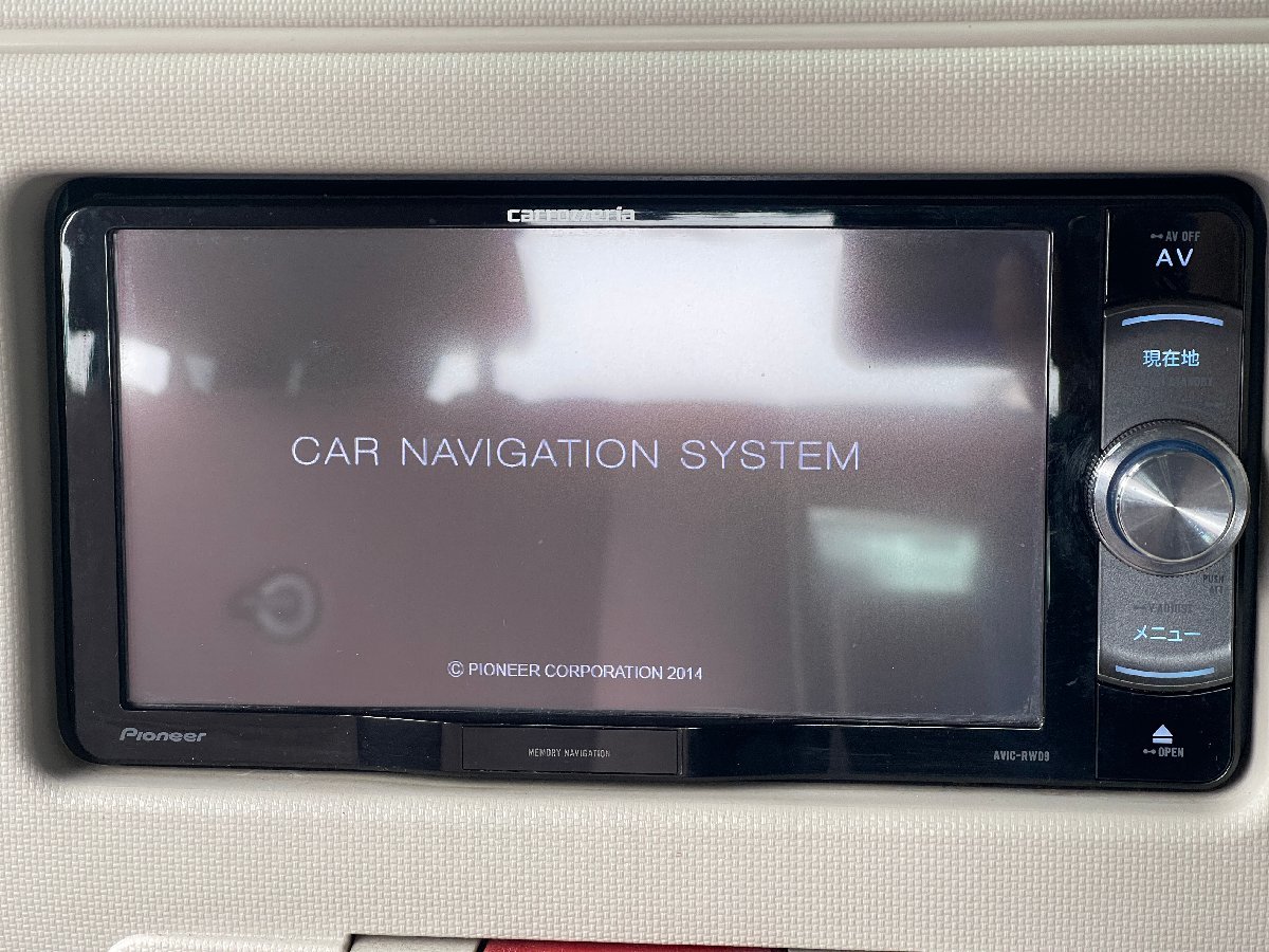【格安，人気】 トヨタダイハツ専用 Pioneer パイオニア carrozzeria カロッツェリア AVIC-RW09 7型ワイドナビ 地図データ 2014年 フルセグ Bluetooth(メモリーナビ)｜売買されたオークション情報、yahooの商品情報をアー メモリーナビ