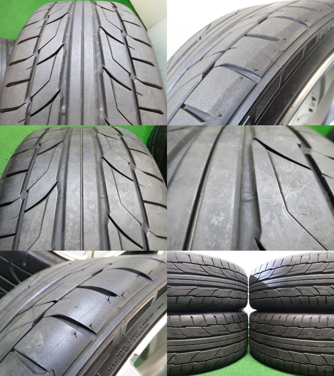 4本 artFORM AF301 20インチ 8.5J 9.5J +45 5H PCD 112 ラジアル NITTO 
