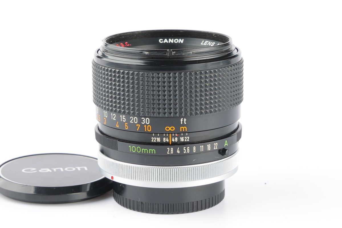 Canon 100mm FD f⁄2.8 Lens S.S.C. - Breech – Mount f2.8 lens for 