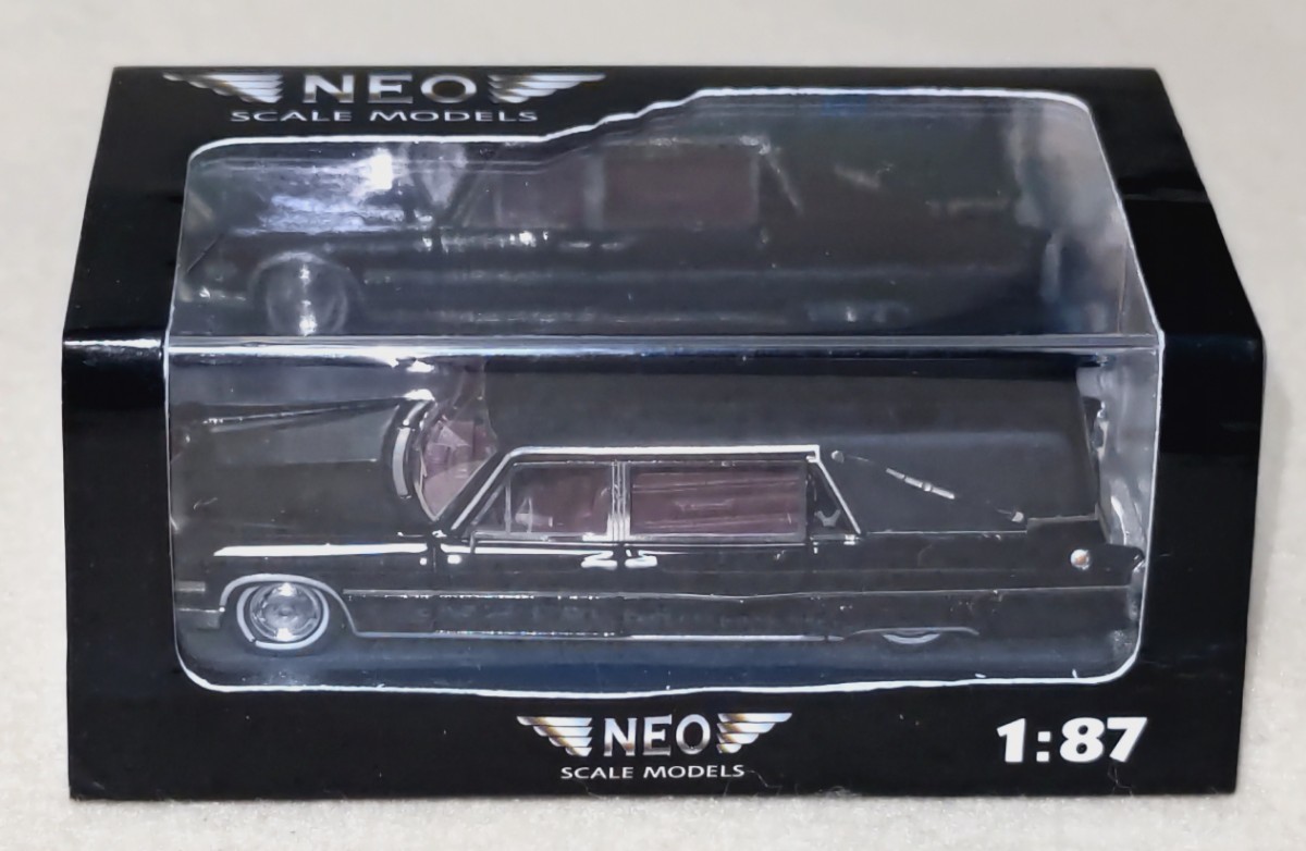 NEO 1/87 S&S Landau Hearse 霊柩車