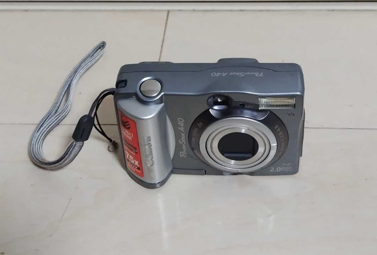 Canon キャノン PowerShot A40 デジタルカメラ デジカメ ジャンク 撮影はできたが難あり 送料520円より_1