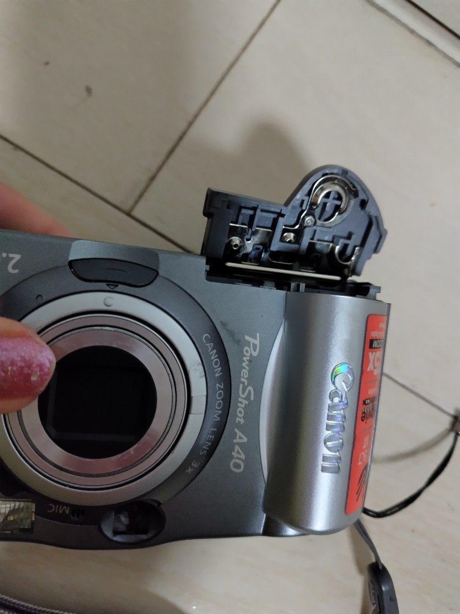 Canon キャノン PowerShot A40 デジタルカメラ デジカメ ジャンク 撮影はできたが難あり 送料520円より_8