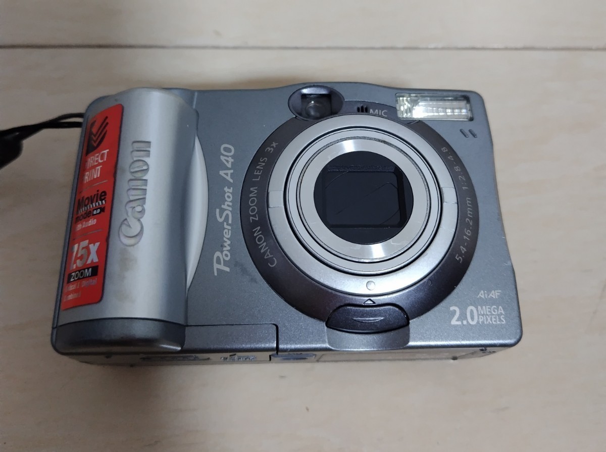 Canon キャノン PowerShot A40 デジタルカメラ デジカメ ジャンク 撮影はできたが難あり 送料520円より_9
