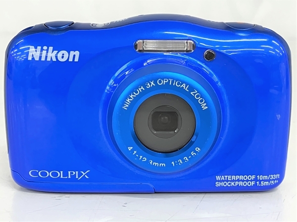Nikon COOLPIX S33 防水 コンパクト デジタル カメラ コンデジ 中古