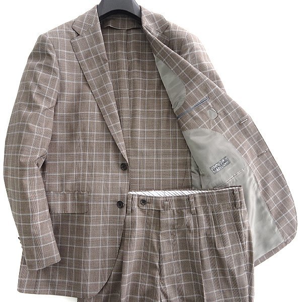 新品 ヒルトン HIROKUNI TOGA GUABELLO スーツ 春夏 ウール 撥水
