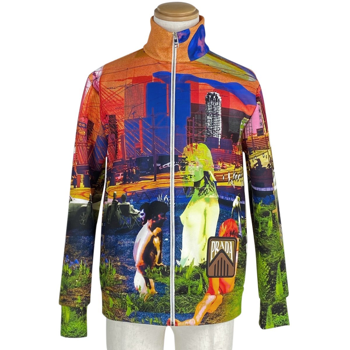 PRADAプラダ トラックジャケット ロゴテープ入 SPORTS (プラダスポーツ 