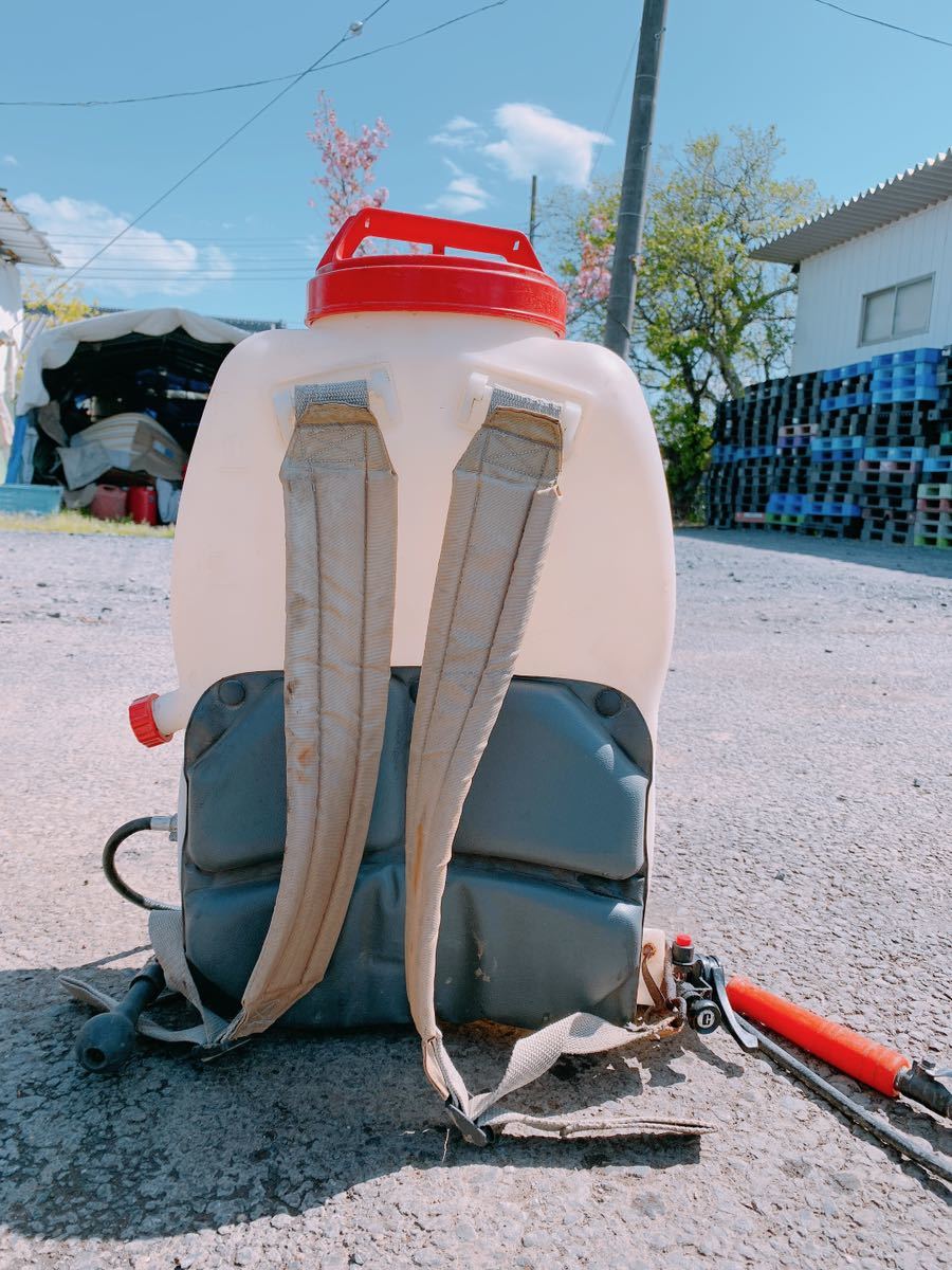 背負い式動力噴霧機■ヤンマー■GS152P■害虫駆除や消毒作業に!!★タンク容量15L 中古 YANMAR ヤンマー 動力噴霧器 GS152P 動噴 背負い式 散布器 農薬