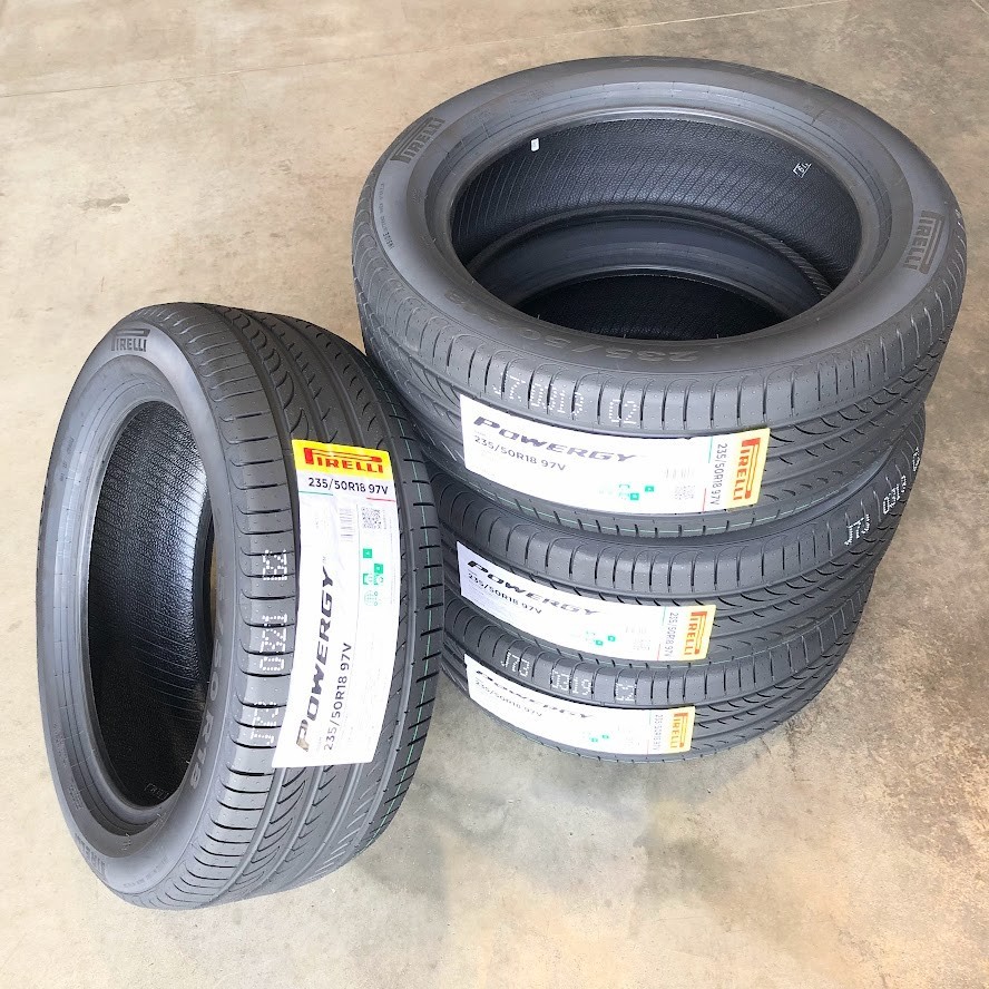 (CB003.17) 送料別[4本セット] PIRELLI POWERGY　235/50R18 97V 2023年製造 室内保管 アルファード　ヴェルファイア　235/50/18.