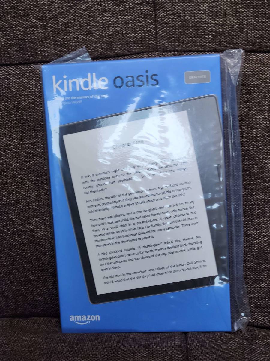 新品未開封 Kindle Oasis 色調調節ライト搭載 wifi 32GB 広告つき 電子