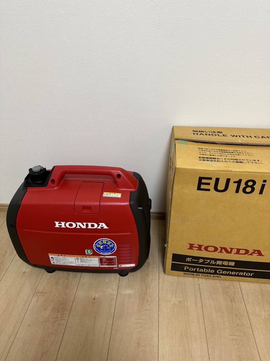 HONDA EU18i eu18it ホンダ インバーター発電機 テスト済 ほぼ新品状態 