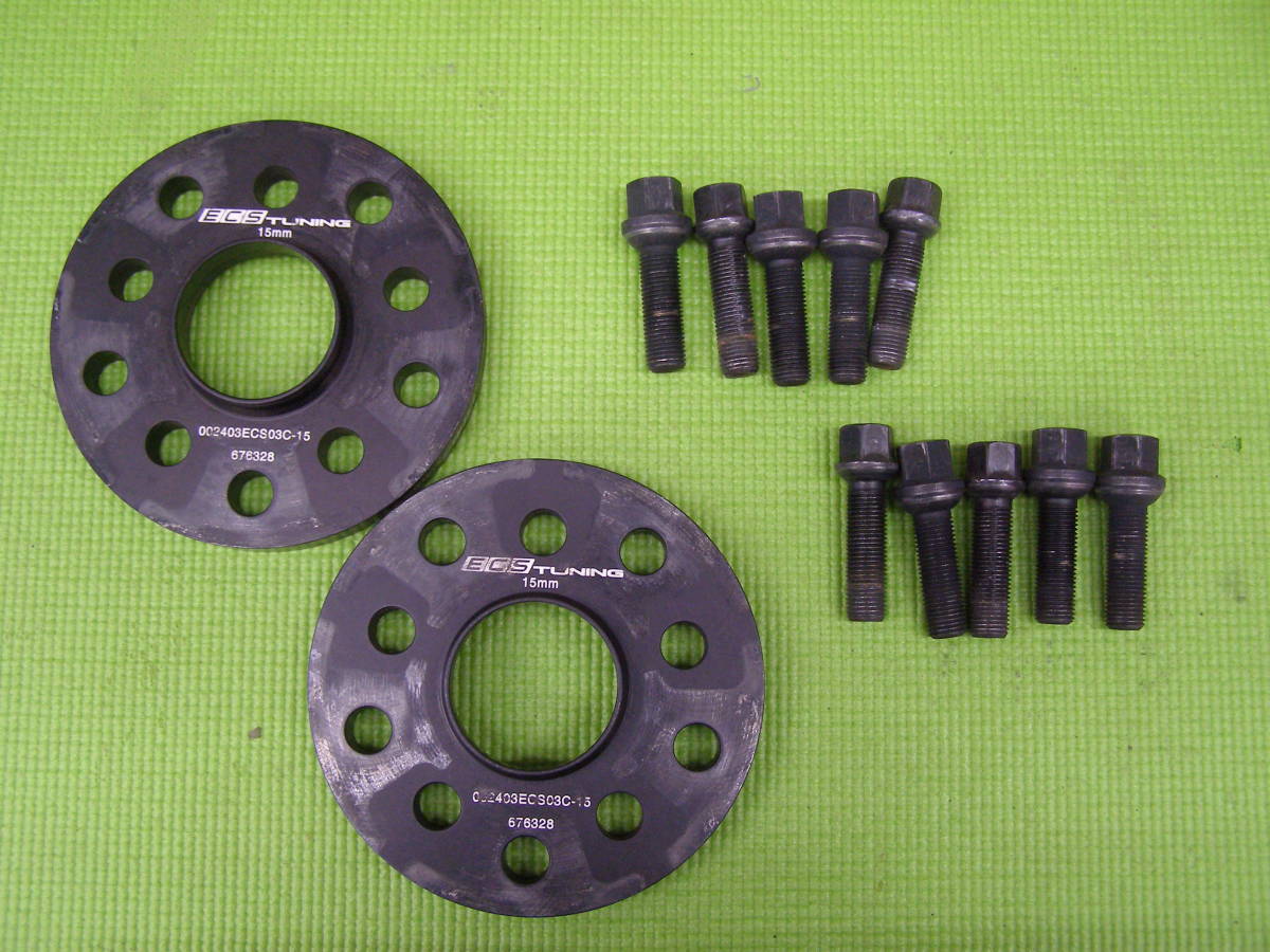 ECS TUNING ECS チューニング ホイールスペーサー 15mm 2枚セット 