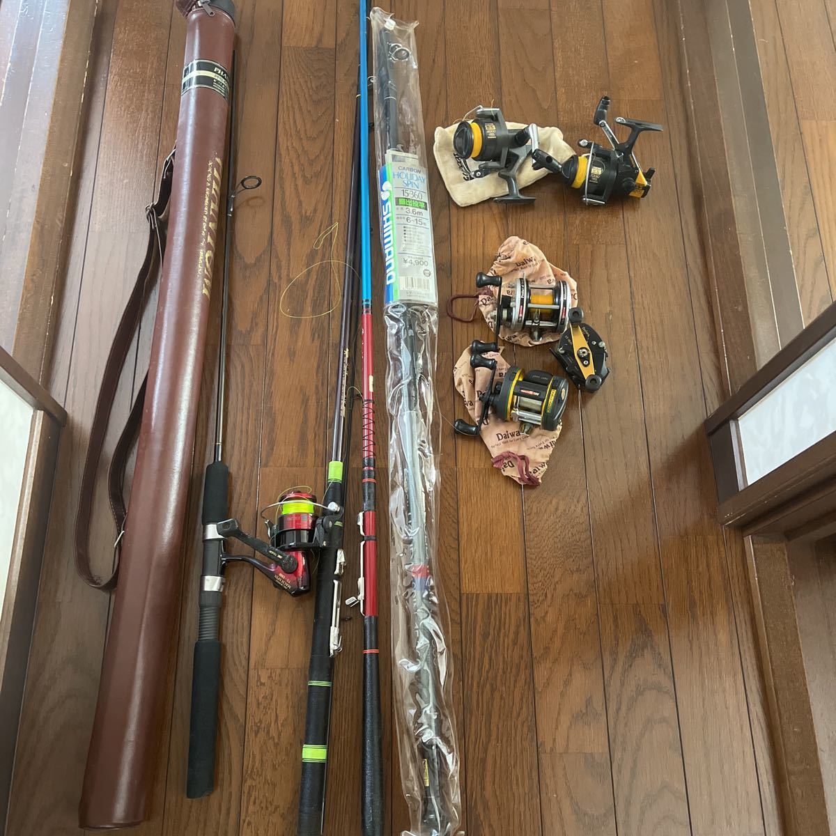 ダイワ DAIWA などのリールや釣竿など多数セットで ダイワ リール