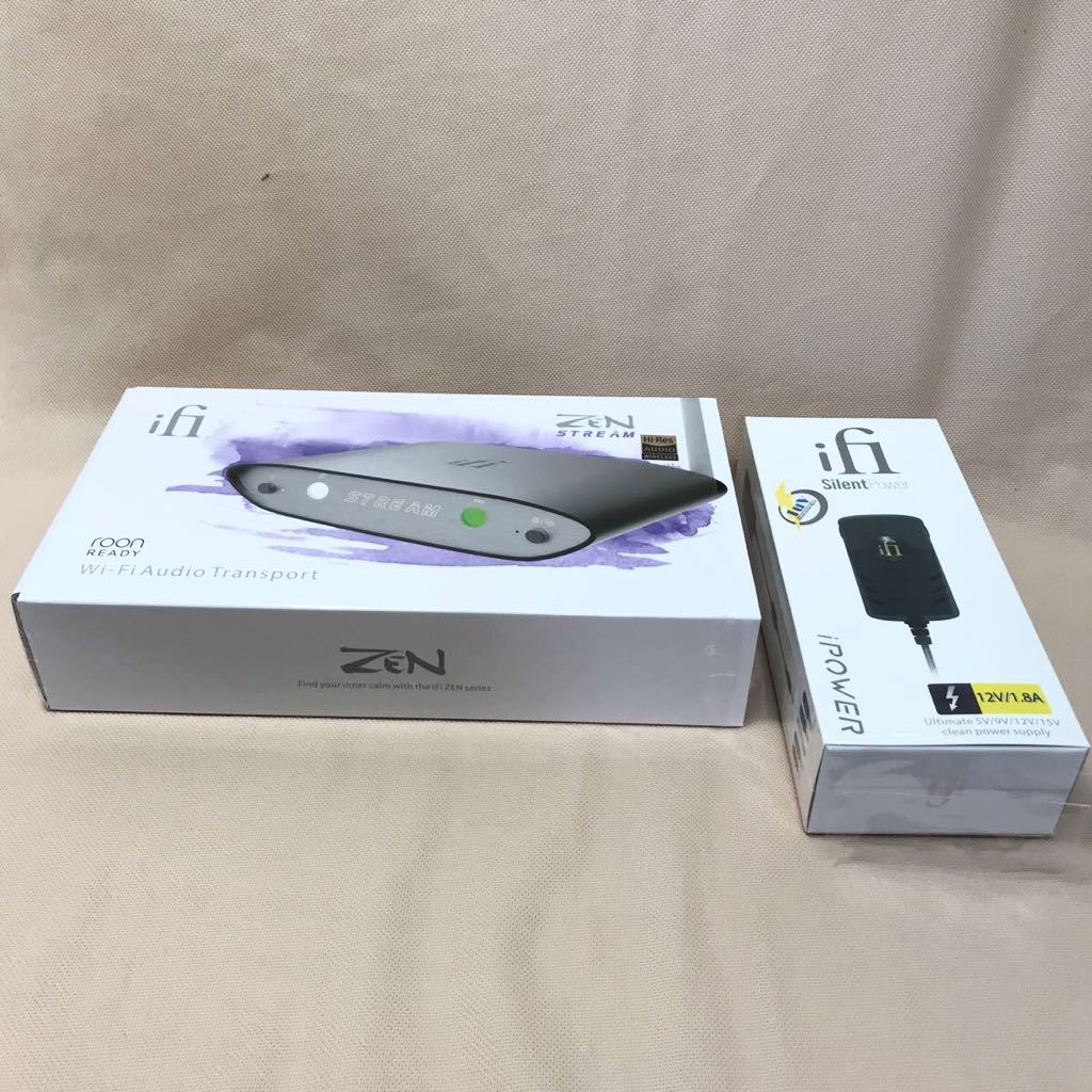 iFi audio ZEN stream ＋　ipower2 セット【動作良好　美品】