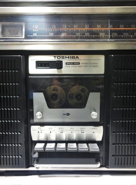 ♪♪♪昭和銘機 整備清掃済 東芝 ラジカセ BOMBEAT11 RT-8800S 動作品