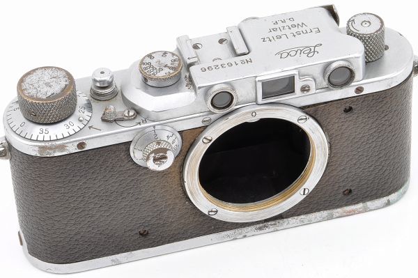 Leica IIIa ライカ Ⅲａ スプール 革ケース Lマウント L39 Leitz Wetzlar ライツ バルナック Germany ドイツ製 III a Ⅲ ａ ３ 3