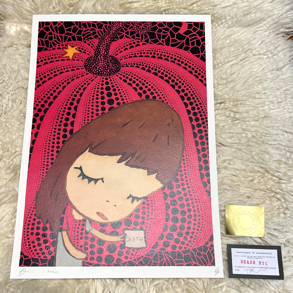 奈良美智 DEATH NYC 世界限定100枚 NARAYOSHITOMO ヴィトン Yahoo