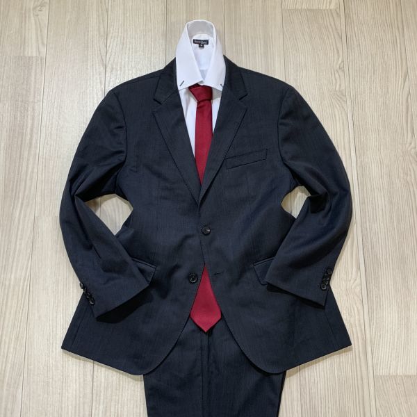 圧巻の存在感】 ヒューゴボス HUGO BOSS 『Super100』 48（Mサイズ程度